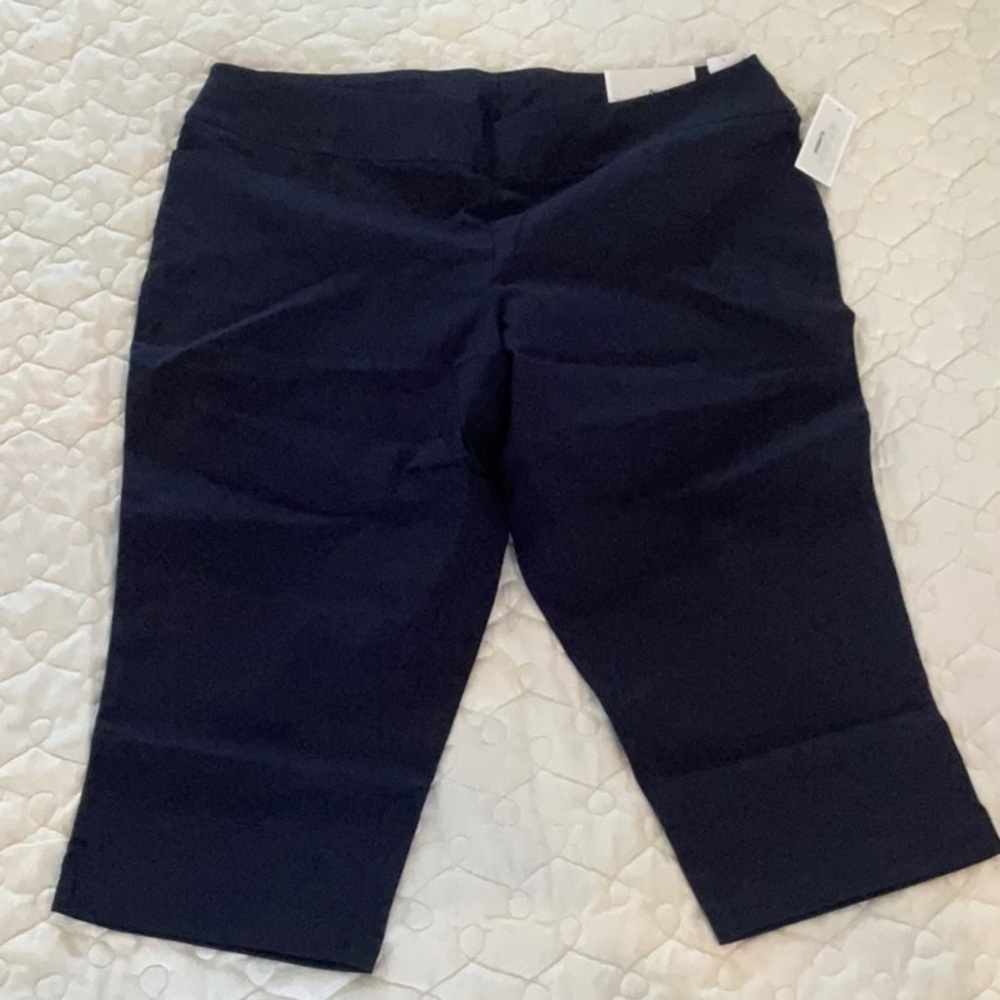 Christopher & Banks  Classic Navy Blue Capri Pants
